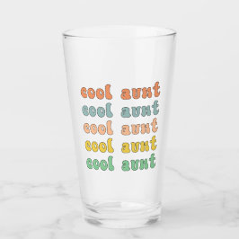 Coola Moster Modern Retro Cute-gåvor till Auntie Glaskopp