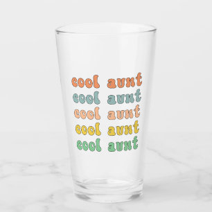 Coola Moster Modern Retro Cute-gåvor till Auntie Glaskopp