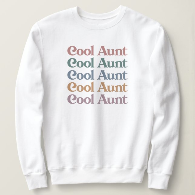 Coola Moster Retro Cute Gifts for Auntie T Shirt (Design framsida)