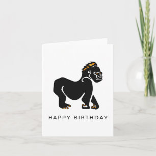 Coola Mountain GORILLA -Wildlife -Primat - Ape Kort