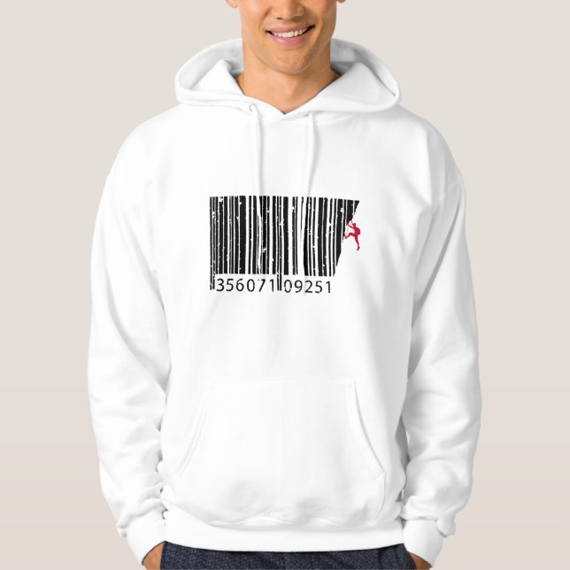 Coola Mountain Kliber Man Colorful Barcode Hoodie (Framsida)