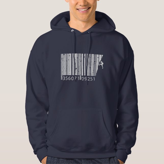 Coola Mountain Kliber Man Colorful Barcode Hoodie (Framsida)