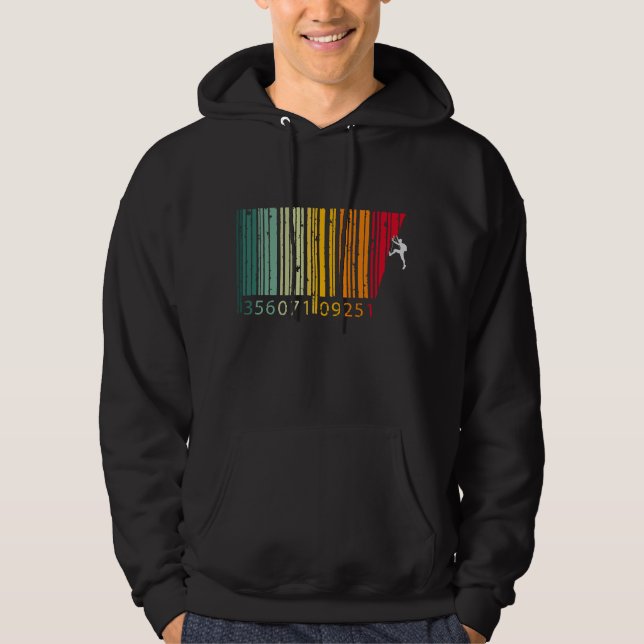 Coola Mountain Kliber Man Colorful Barcode Hoodie (Framsida)