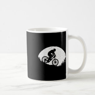 Coola mountainbike för män kvinnor vintagecykling kaffemugg