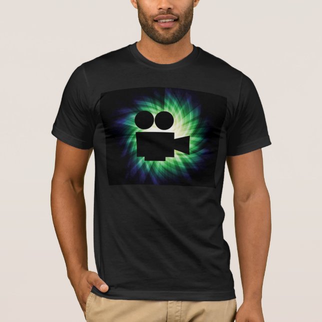 Coola Movie Camera; Videofilm T Shirt (Framsida)