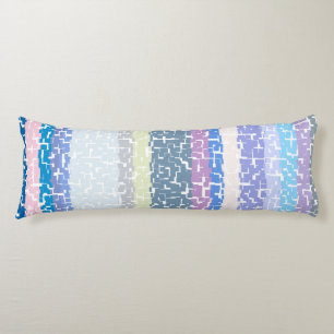 COOLA Multifärgad Lime/Grått/Beige/Rosa/Lila/Blue Kroppskudde