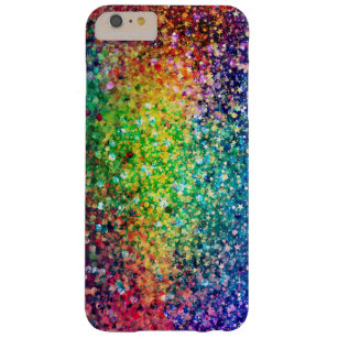 Coola Multifärgad Retro Glitter & Sparkles Mönster Barely There iPhone 6 Plus Skal