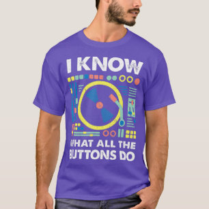 Coola Music Techno House Mixer T Shirt