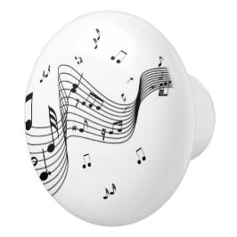 Coola musiknoter knopp