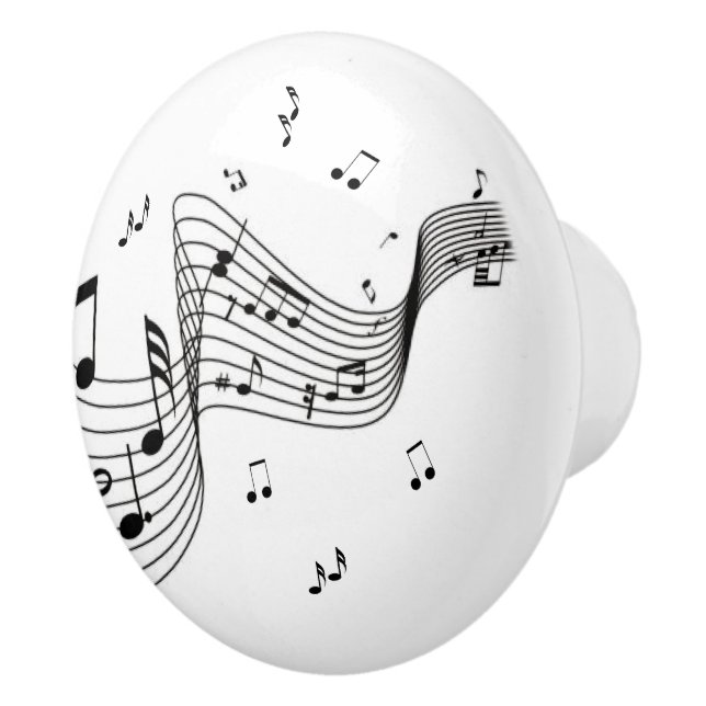 Coola musiknoter knopp (Höger)