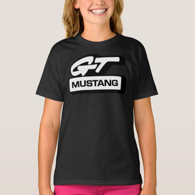 Coola Mustang GT Logotyp Classic T-Shirt (Framsida)