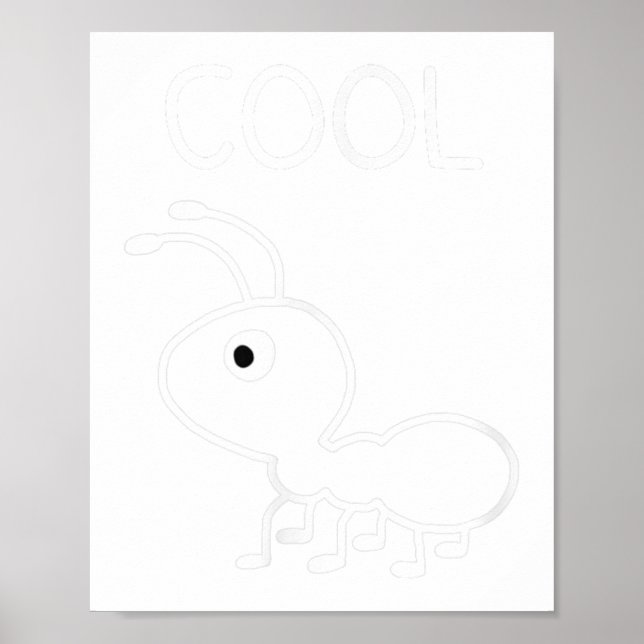 Coola myran, Puns, Roligt, Skämt, Sarksatisk _1 Poster (Framsidan)