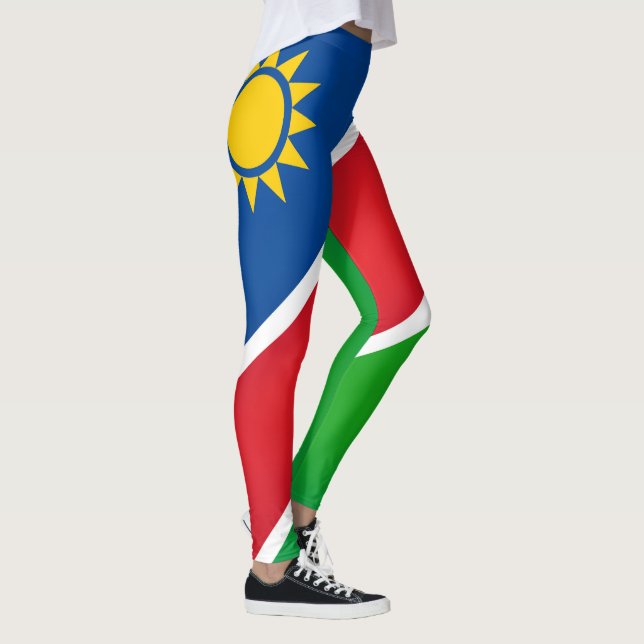 Coola Namibia Flagga Mode Leggings (Höger)