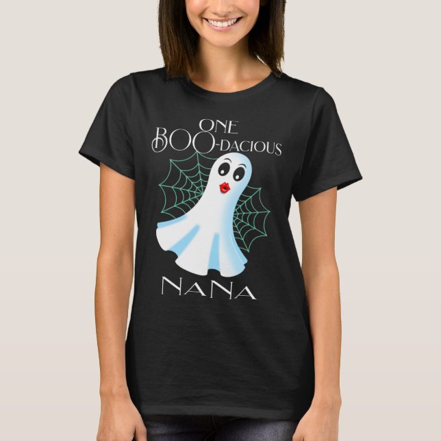 Coola Nana Halloween Ghost Costume Crazy Grandma H T Shirt (Framsida)