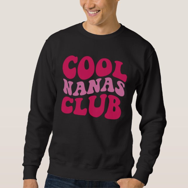 Coola nanas klubb lång ärmad tröja (Framsida)