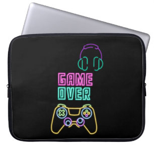Coola Neon-videospel. Laptop Fodral
