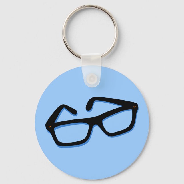 Coola Nerd Glass Nyckelring (Framsida)