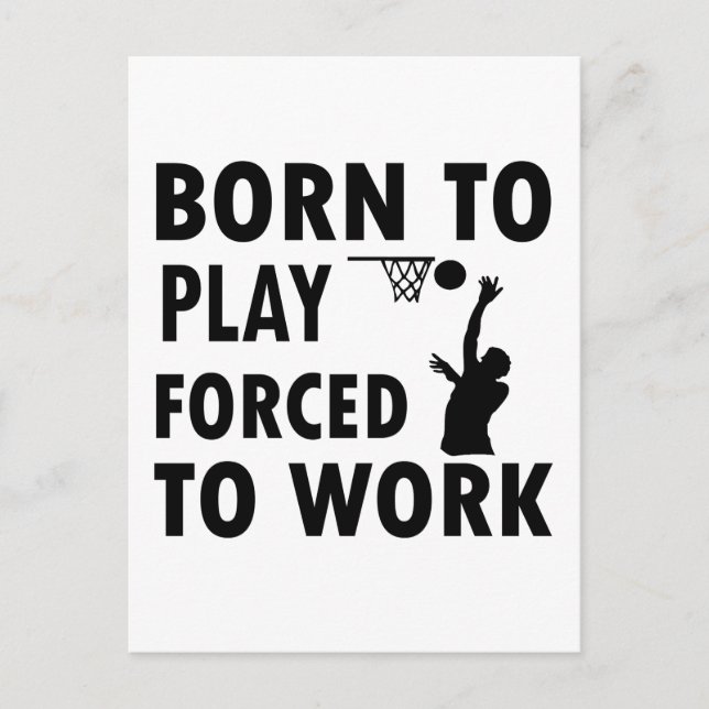 Coola Netball-design Vykort (Framsida)