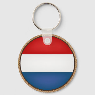 Coola Netherlands Flagga Seal Nyckelring