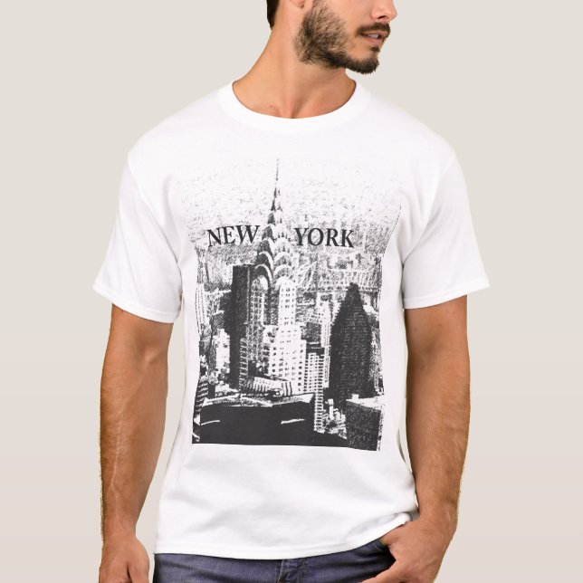 Coola New York/Manhattan I kärlek NY T-shirts (Framsida)