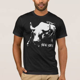 Coola New York T-shirt Bull NYC Shirt Souvenir