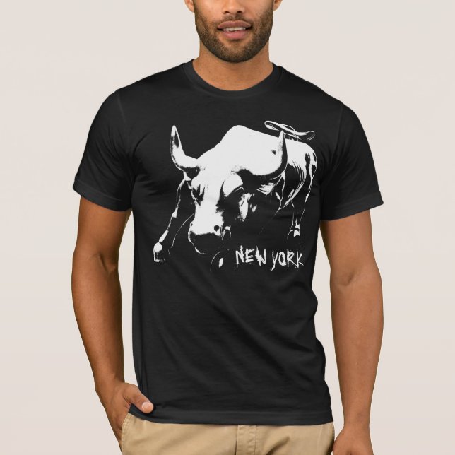 Coola New York T-shirt Bull NYC Shirt Souvenir (Framsida)
