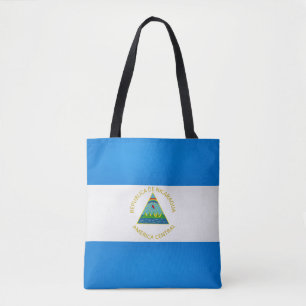 Coola Nicaragua Flagga Mode Tygkasse