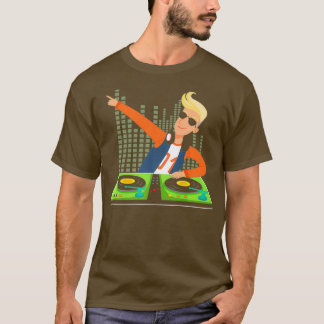 Coola NightClub DJs Remix Klubb Mix Music DJ Dance T Shirt