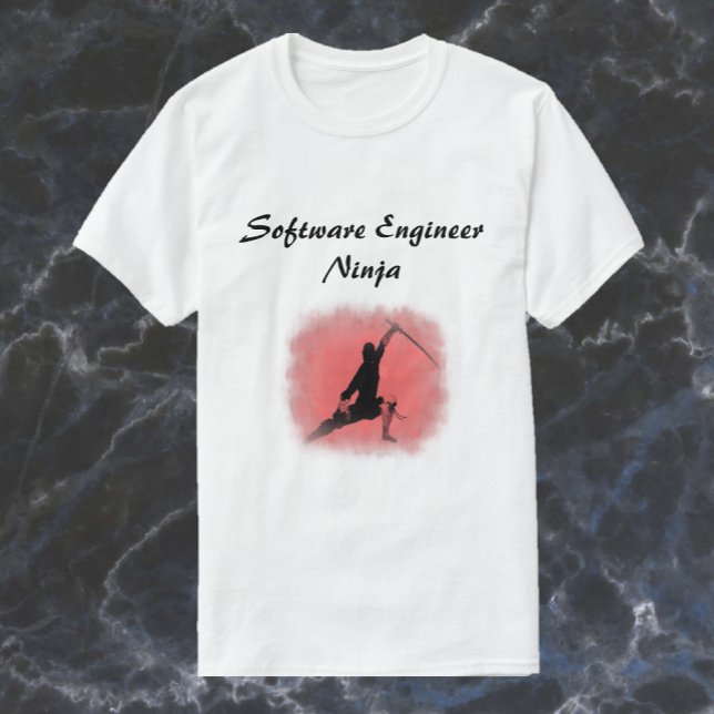 Coola Ninja Warrior Tshirt T Shirt (Skapare uppladdad)