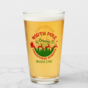 coola North Pole Brewing Company jul - tillägg nam Glaskopp