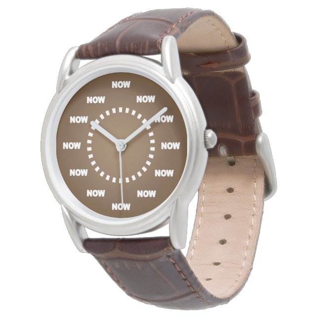 Coola "NOW" Watch (Brown) Armbandsur (Vinklad)