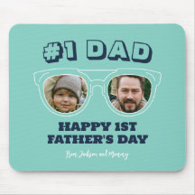 Coola nr 1 Pappa Anpassningsbar Photo First Fars d