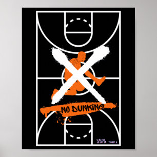 Coola nr Dunking Basketball Design Poster