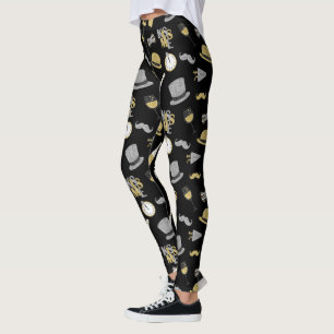 coola Nyårsafton mönster Leggings