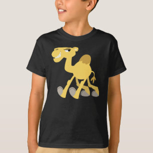 Coola och Cute Tecknad Camel Children T-Shirt