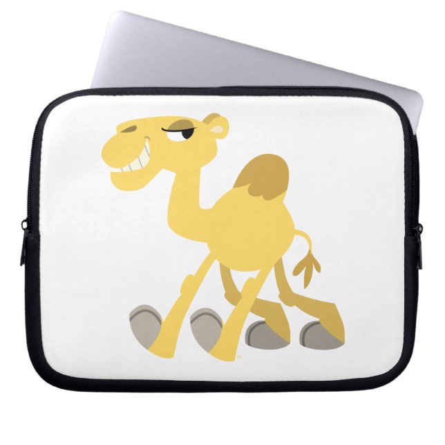 Coola och Cute Tecknad Camel Laptop sleeve (Framsidan)
