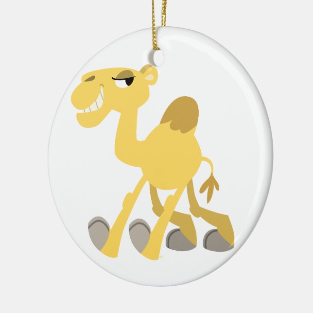 Coola och Cute Tecknad Camel Ornament (Vänster)