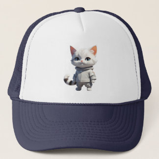 Coola och dålig kattillustration keps