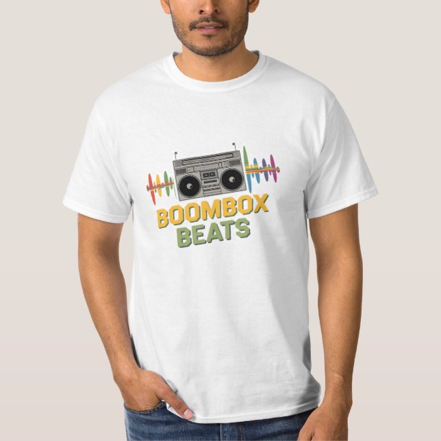 Coola och nostalgiskt Retro-ThLED-grafik T Shirt (Framsida)
