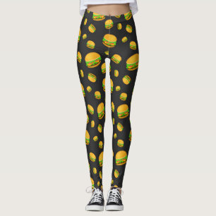 Coola och roligt mönster leggings