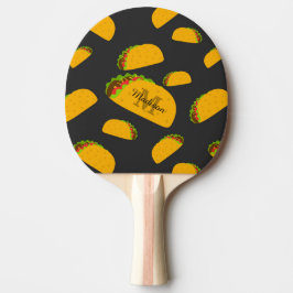 Coola och roligt mönster Monogram Pingisracket