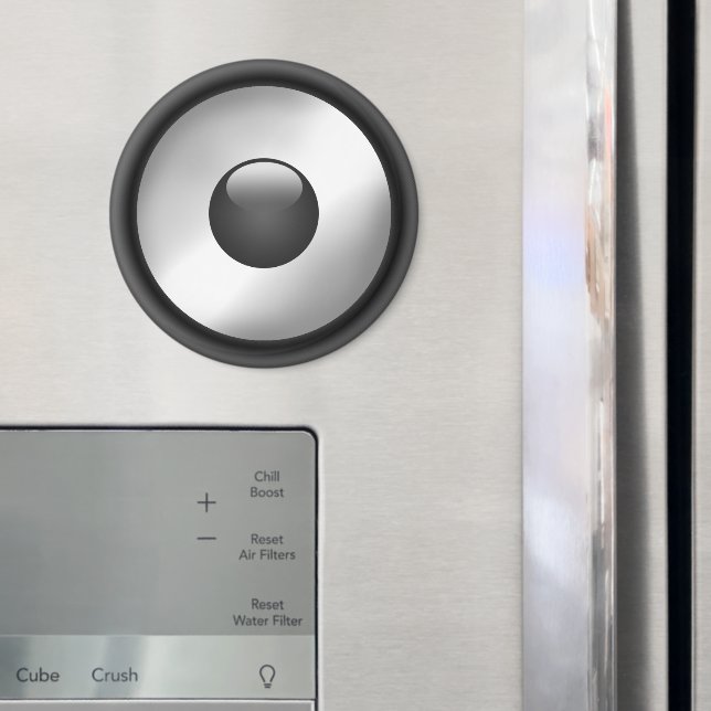 Coola- och roligt Music Speaker-design Magnet (In Situ (Fridge))