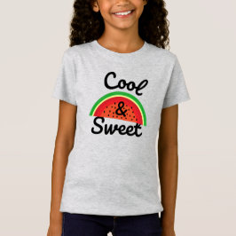 Coola och sötvattenmelon T-shirt