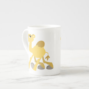 Coola och Tecknad Camel Bone China Mugg Benporslin Mugg