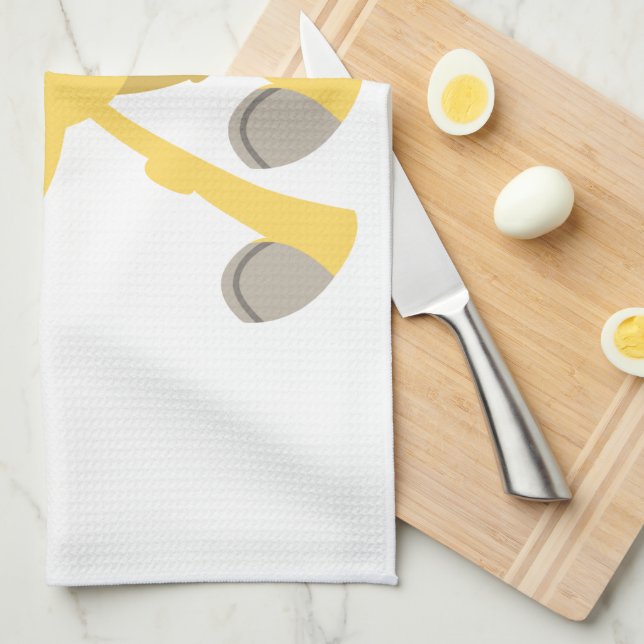 Coola och Tecknad Camel Kitchen Towel Kökshandduk (Vikt i Fjärdedel)