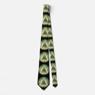 Coola och unik kamouflage Illuminati Slips