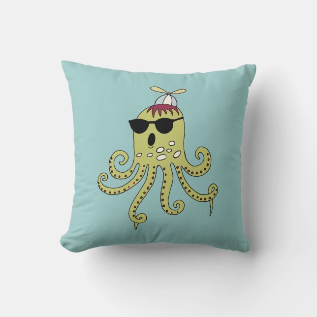 Coola Octopus Kudde (Framsida)