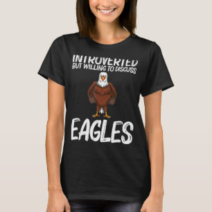 Coola Ögon För manar kvinnor Örn Djurfåglar T Shirt