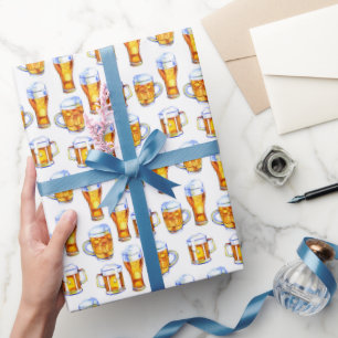 coola Öl party mönster Presentpapper