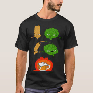 Coola Öl Skutt Malt Beer Brev Alkohol T Shirt
